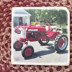 Crabby Coaster Company Tractor Ceramic Coasters Set of‎ 3 Farmhouse Decor